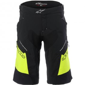 Kraťasy - ALPINESTARS Drop 2 2018 - Black/Acid Yellow