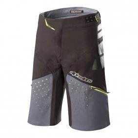 Kraťasy - ALPINESTARS Drop Pro 2018 - Black/Steel Grey