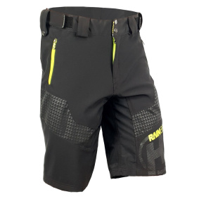 Kraťasy - HAVEN Rainbrain 2016 - černozelená