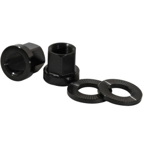 Matka náby BMX - BSD Wheel Nut set 14mm - Black