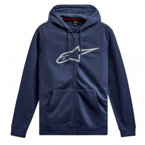 Mikina - ALPINESTARS Ageless II Fleece Zip - Navy / Grey