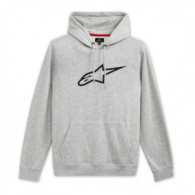 Mikina - ALPINESTARS Ageless V2 Hoodie - Grey Heather / Black