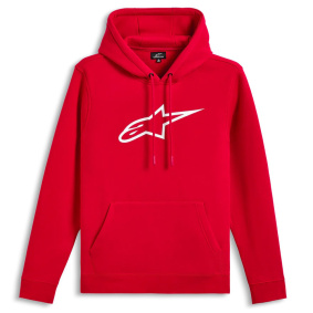 Mikina - ALPINESTARS Ageless V3 Hoodie 2025 - Red / White