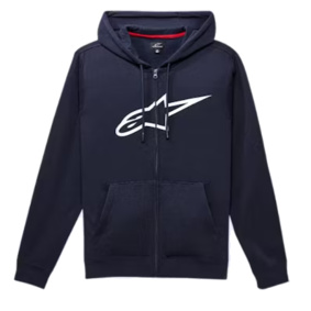 Mikina - ALPINESTARS Ageless Zip Hoodie V3 2025 - Navy / White