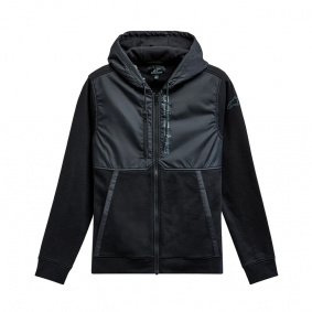 Mikina - ALPINESTARS Aligned Hoodie Zip - Black