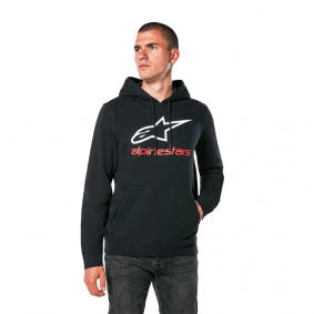 Mikina - ALPINESTARS Always 2.0 Hoodie 2024 - Black/White/Red