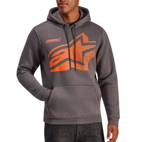 Mikina - ALPINESTARS Fasting Hoodie 2025 - Charcoal