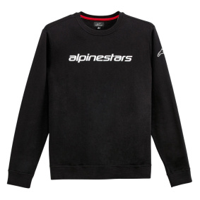 Mikina - ALPINESTARS Linear Crew Fleece 2025 - Black