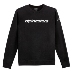 Mikina - ALPINESTARS Linear Crew Fleece V3 - Black