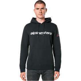 Mikina - ALPINESTARS Linear Wordmark Hoodie V3 - Black