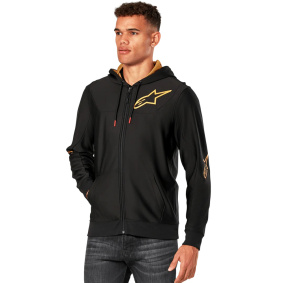 Mikina - ALPINESTARS Sessions V3 Hoodie 2025 - Black / Gold