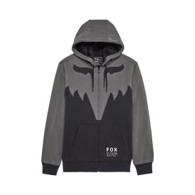 Mikina - FOX Spire Sasquatch Zip Hoodie 2025 - Dark Shadow Grey