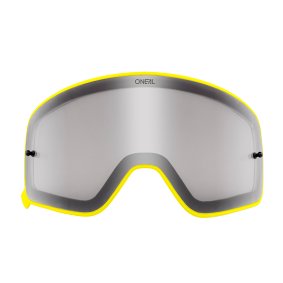 Náhradní dvojité sklo pro žluté brýle - O'NEAL B-50 Force - šedé