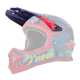 Náhradní kšilt - O´NEAL Sonus Youth - Rex Multi