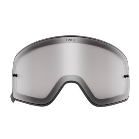 Náhradní dvojité sklo pro černé brýle - O'NEAL B-50 Force - šedé