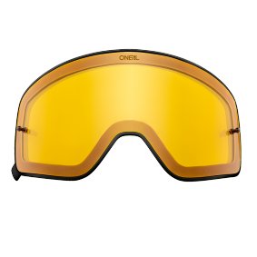 Náhradní dvojité sklo pro černé brýle - O´Neal B-50 FORCE - žluté