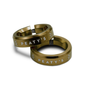 Objímky ke gripům - PEATY'S Monarch Lock Ring - Bourbon