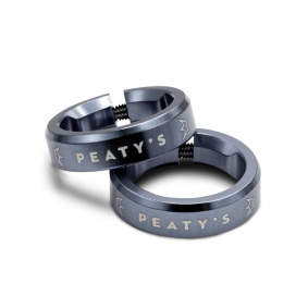 Objímky ke gripům - PEATY'S Monarch Lock Ring - Slate