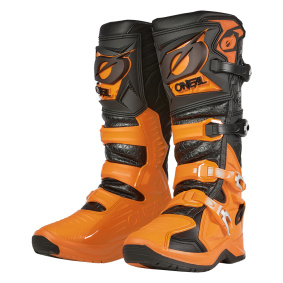 Boty na motocross - O´NEAL RMX PRO - Černá / Oranžová