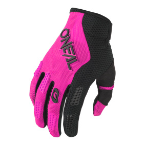 Dámské rukavice - O'NEAL Element RACEWEAR 2024 - Černá / Růžová