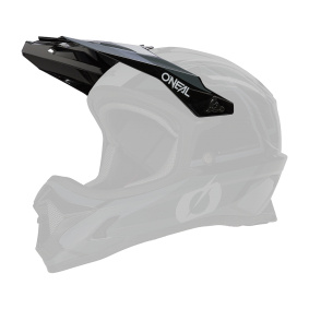 Náhradní kšilt - O´NEAL Sonus Split V.23 - černá/šedá