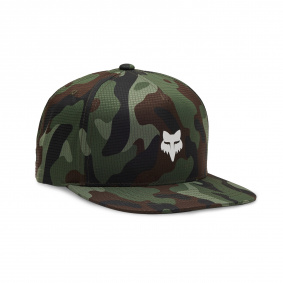 Čepice - FOX Head Camo Tech Snapback 2025 - Green Camo