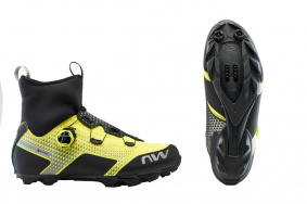 Boty / tretry - Northwave Celsius Xc Arctic Gtx  - Yellow Fluo / Black