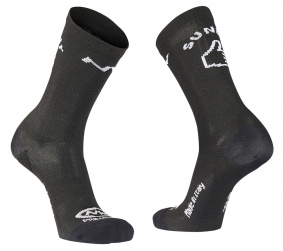Ponožky - NORTHWAVE Sunday Monday High Sock - Black