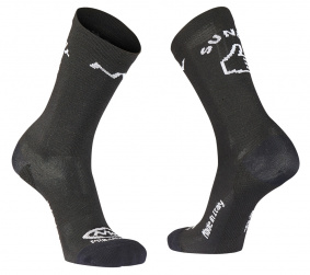 Ponožky - NORTHWAVE Sunday Monday High Sock - Black