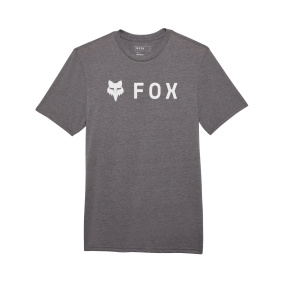 Triko - FOX Absolut Ss Tech Tee 2025 - Heather Graphite