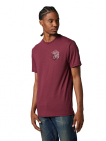 Triko - Fox Caveaut Ss Tech Tee - Dark Maroon