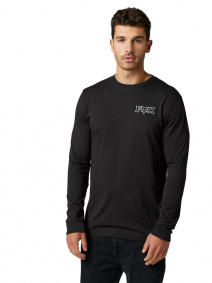 Triko - FOX Out And About Ls Tech Tee - Black