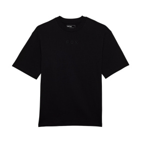 Triko - FOX Wordmark Oversized Tee 2025 - Black