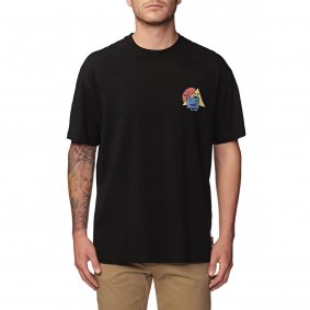 Triko - GLOBE Appleyard Homies Tee - Black