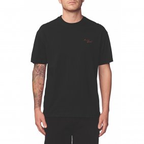 Triko - GLOBE Dion Agius Ripple Tee - Black
