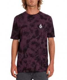 Triko - VOLCOM Iconic Stone Dye Sst - Mulberry