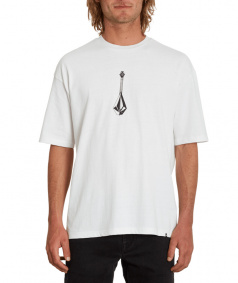 Triko - VOLCOM Shredead Lse Sst - White