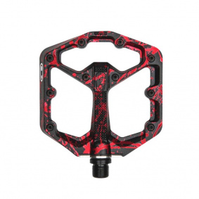 Pedály MTB - CRANKBROTHERS Stamp 7 - Splatter Paint Red