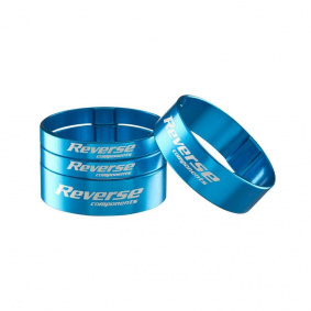 Podložky pod představec - REVERSE Alloy Ultra-Lite 1-1,8" - Light Blue