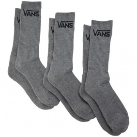 Ponožky - VANS Classic crew 3 páry - Heather Grey