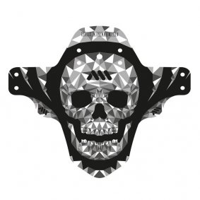 Přední blatník - AMS Mud blatníček - Grey/Skull