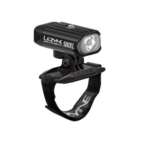 Přední světlo - LEZYNE Helmet Hecto Drive 500XL - Black