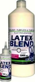 Preventivní tmel - RESOLVBIKE Latex Blend 1L + prázdná dávkovací lahvička 100ml