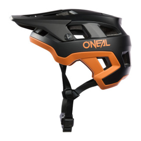 Přilba MTB - O'NEAL Defender SOLID 2025 - černá/oranžová