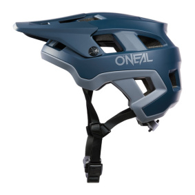 Přilba MTB - O'NEAL Defender SOLID 2025 - Modrá / Tmavě šedá