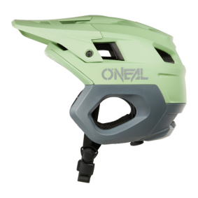 Přilba MTB - O'NEAL Trapper SOLID - zelená / šedá