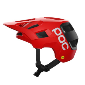Přilba MTB - POC Kortal Race MIPS - Prismane Red Matt / Uranium Black Matt