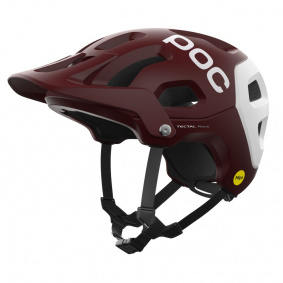 Přilba MTB - POC Tectal Race MIPS Garnet Red/Hydrogen White Matt 