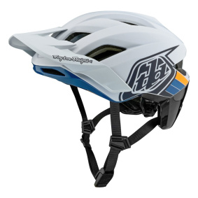 Přilba MTB - TROY LEE DESIGNS Flowline SE MIPS - Badge Light Gray/Charcoal