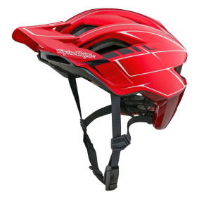 Přilba MTB - TROY LEE DESIGNS Flowline SE MIPS - Pinstripe Red